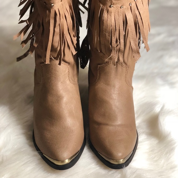 Cowgirl boots by Santa Fe boots co. - Picture 2 of 7